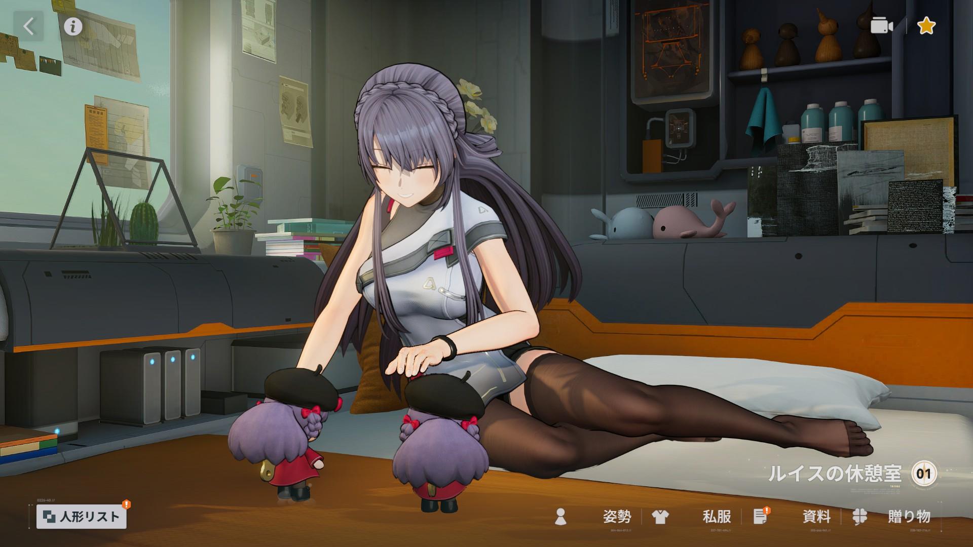 『ドルフロ2』レビュー・感想・評価:戦闘より美少女観察が捗るSRPG。人々がタイパを求める時代にタイツパフォーマンスを追及_041