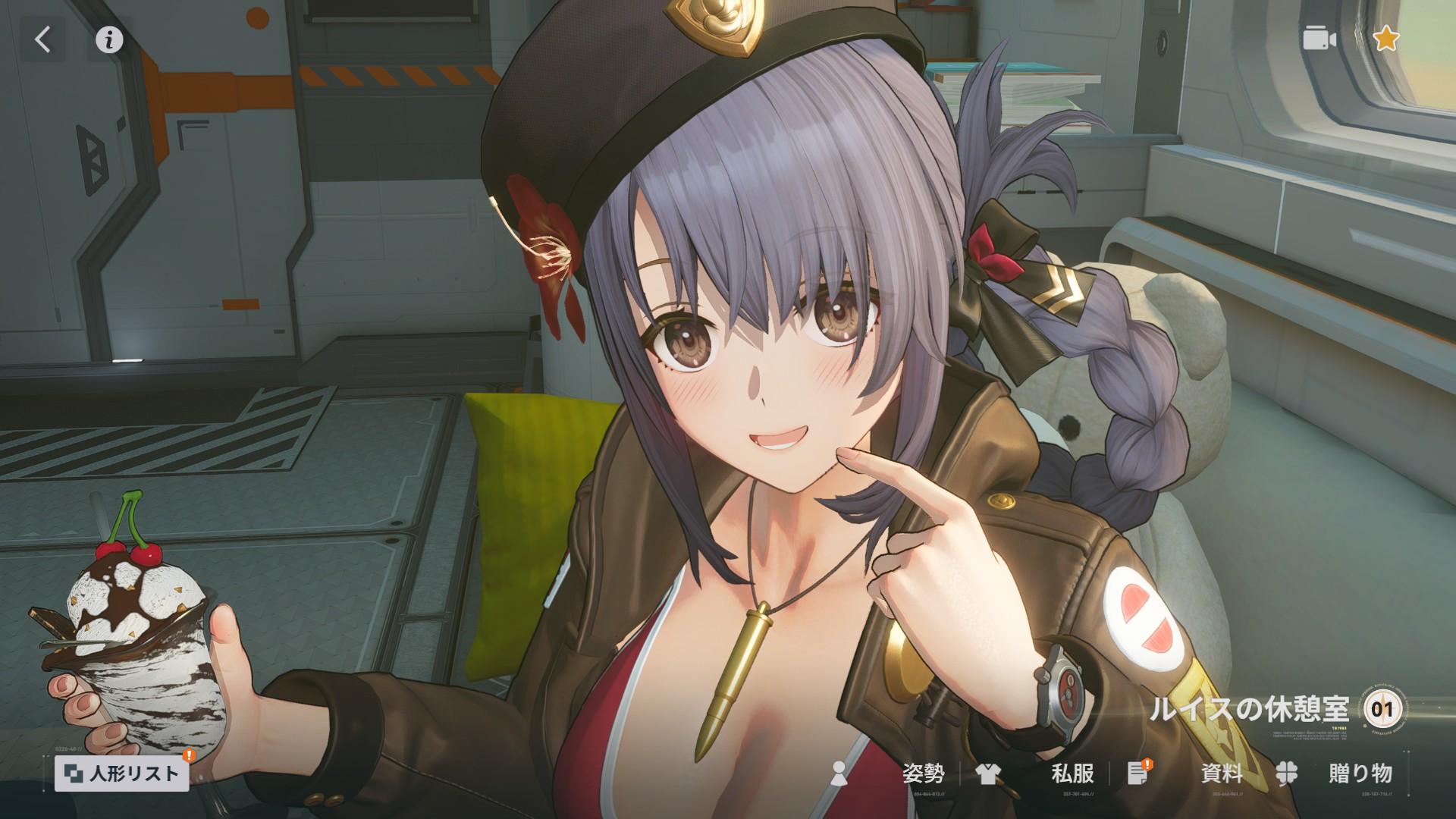 『ドルフロ2』レビュー・感想・評価:戦闘より美少女観察が捗るSRPG。人々がタイパを求める時代にタイツパフォーマンスを追及_047