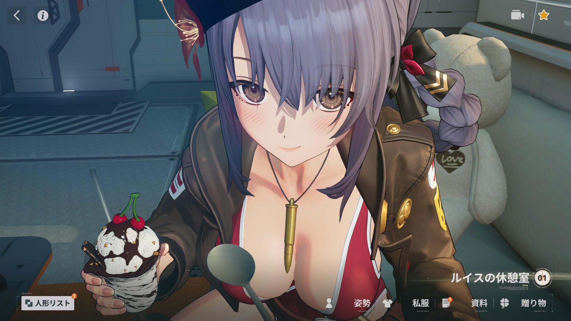 『ドルフロ2』レビュー・感想・評価:戦闘より美少女観察が捗るSRPG。人々がタイパを求める時代にタイツパフォーマンスを追及_051