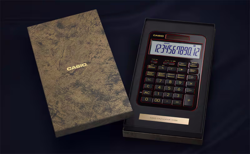 CASIOの電卓が“漆塗り”の高級仕様で登場。一台約10万円、650台限定で4月9日より発売へ_003