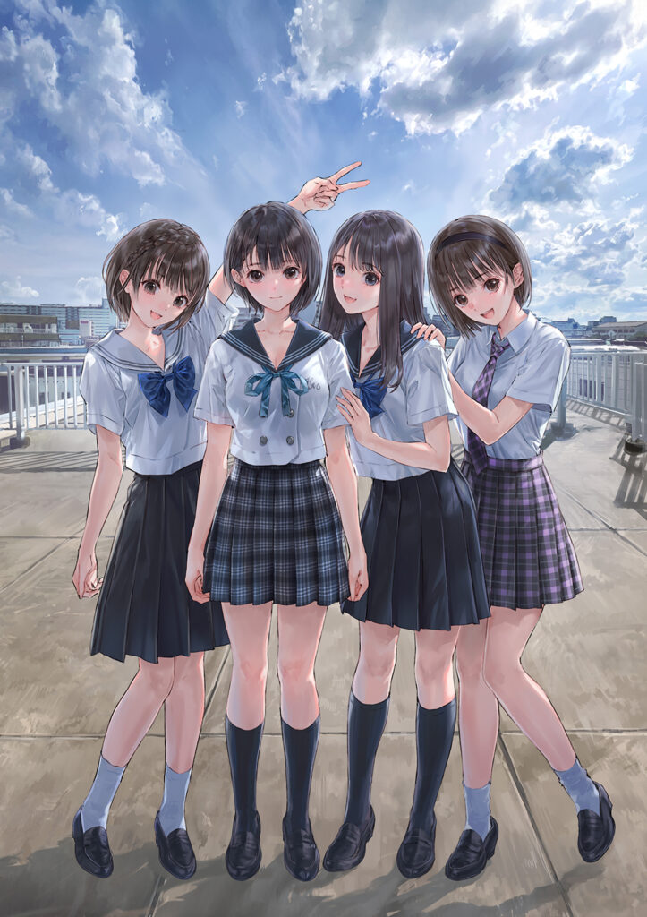 「ブルーリフレクション」シリーズ4作を1本にした『BLUE REFLECTION Quartet: 少女たちのキセキ』発売決定_001
