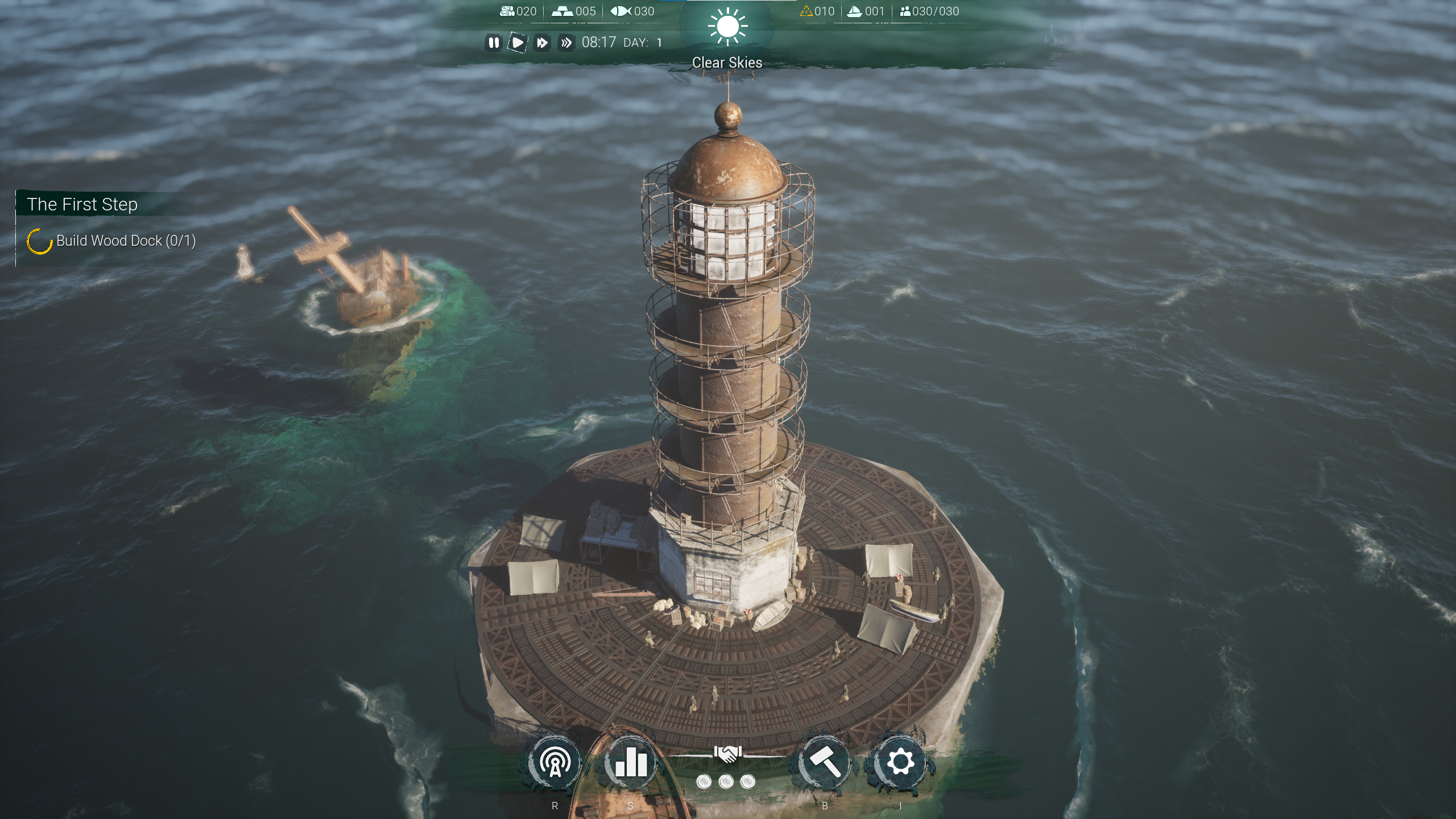 『Drownlight』水没世界サバイバル街づくりゲームのKickstarterキャンペーンが3月24より開始_003