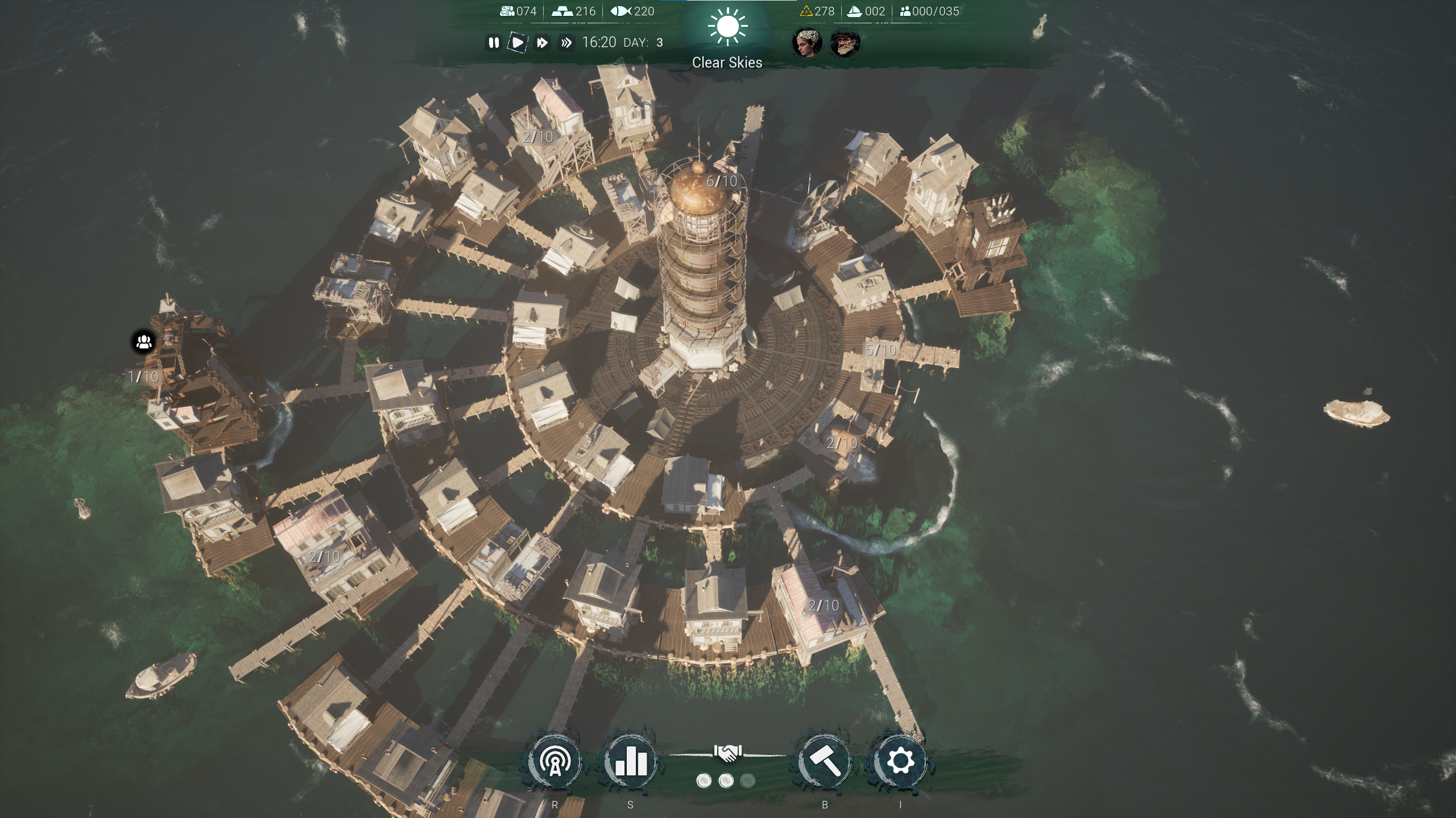 『Drownlight』水没世界サバイバル街づくりゲームのKickstarterキャンペーンが3月24より開始_006