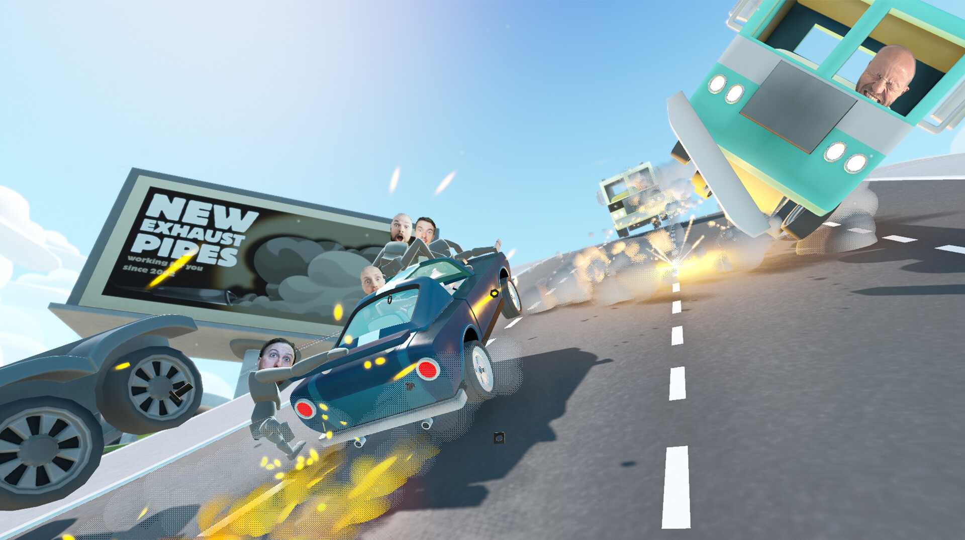 『Turbo Dismount 2』がSteamにて正式リリース。コミカルな物理演算レーシング・サンドボックスゲーム_002
