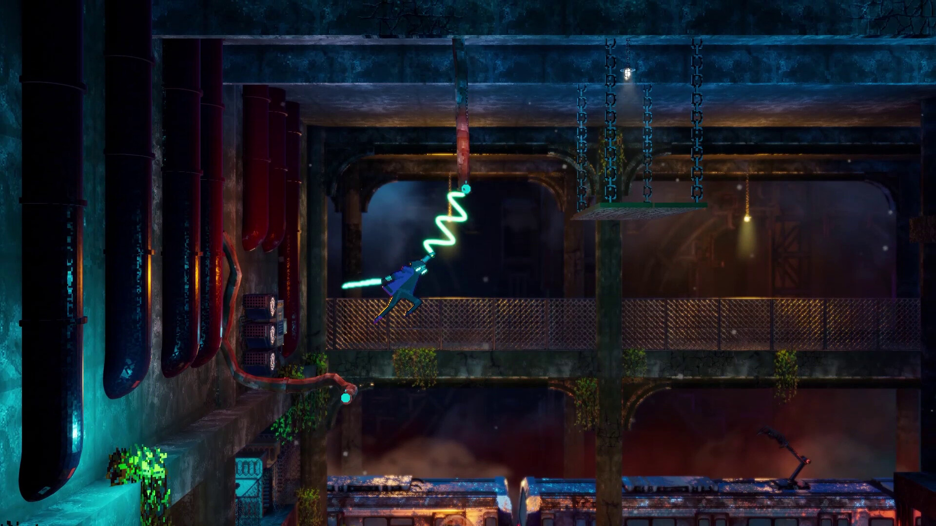 『Sky Dust』がSteam向けに開発中。サンパウロが舞台のサイバーパンク・アクションアドベンチャー・メトロイドヴァニア_002