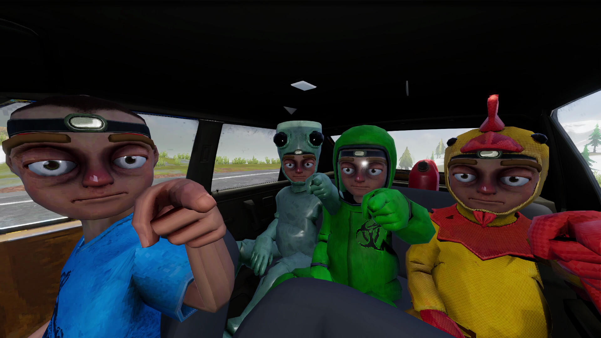 5人で協力して遊べるホラードライブゲーム『The Road』発表_003