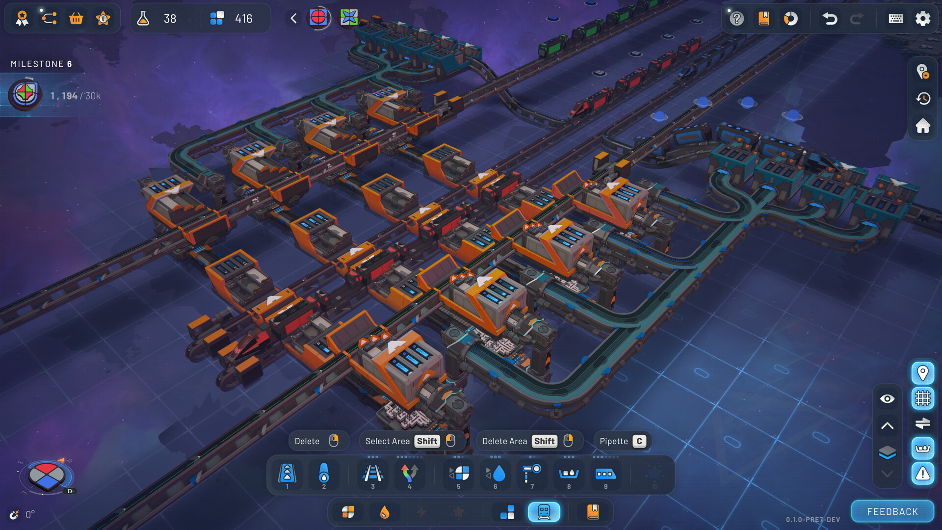 “圧倒的に好評”の工場自動化ゲーム『shapez 2』が4月23日に正式リリース決定。販売本数65万本を達成した人気作_001