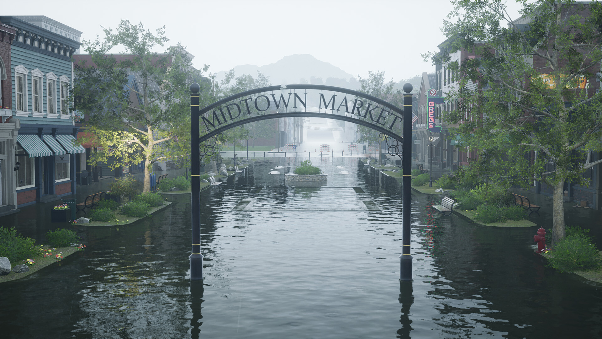 『DrainSim』配信開始。浸水した街の水を抜く排水シミュレーションゲーム_004