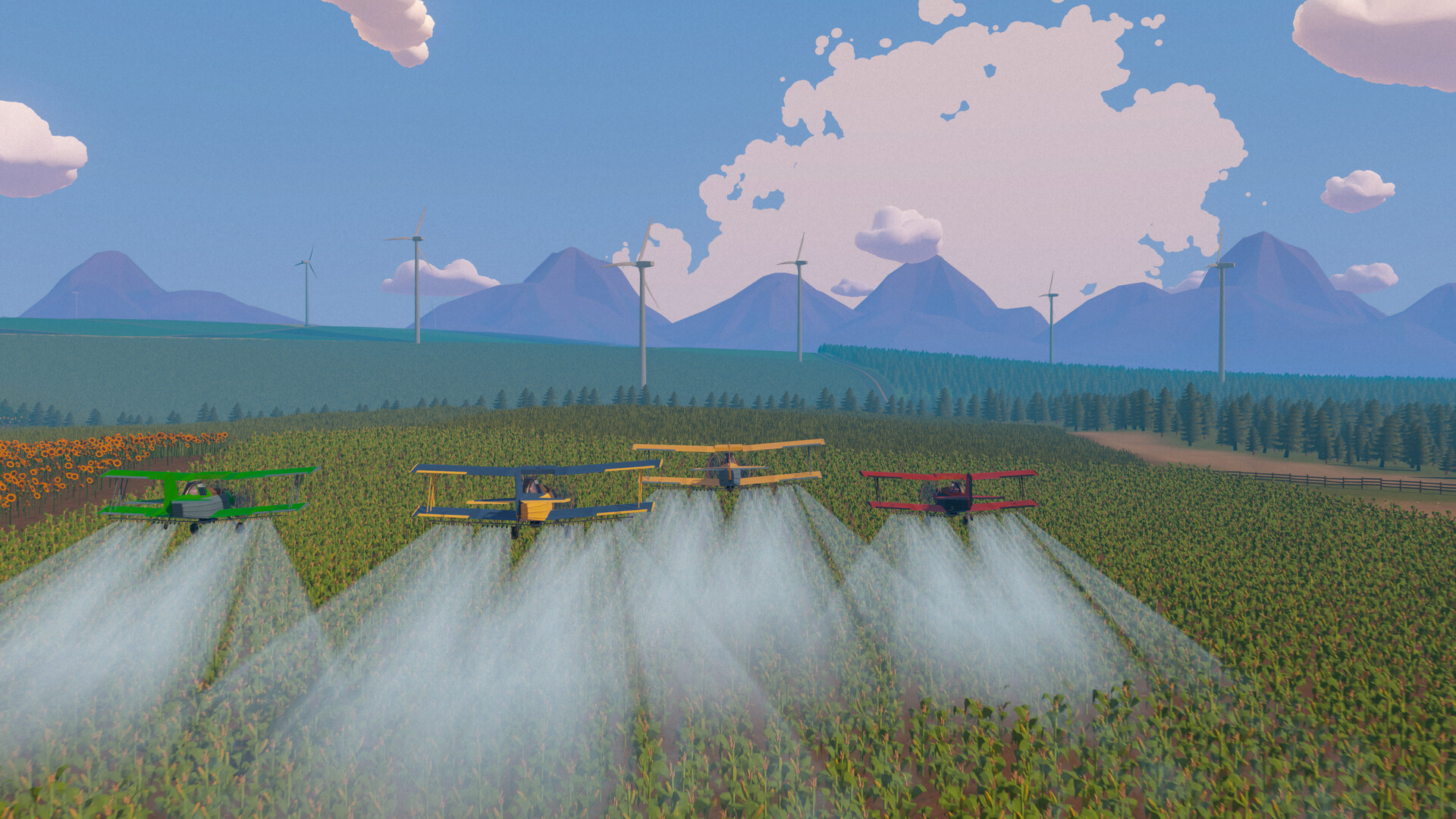 最大5人協力農薬散布シム『Harvest Skies: Crop Dusting Simulator』のアナウンストレーラー公開_003