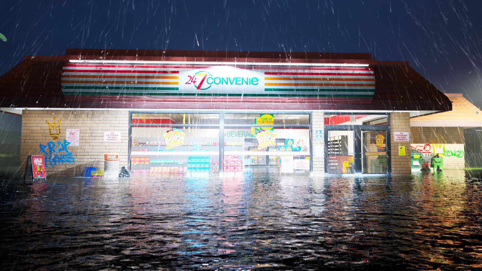 『DrainSim』配信開始。浸水した街の水を抜く排水シミュレーションゲーム_007