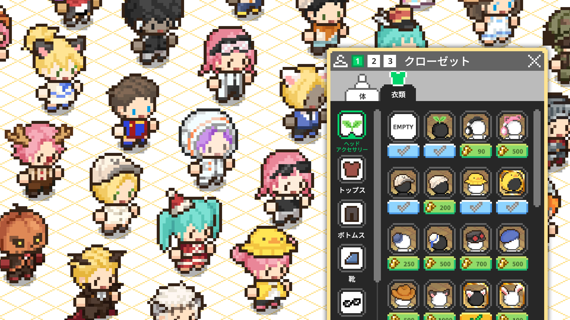 『ミニ・コージールーム：ローファイ』が245円で買える半額セール中。部屋作り&Lo-FI音楽の作業ゲーム_006