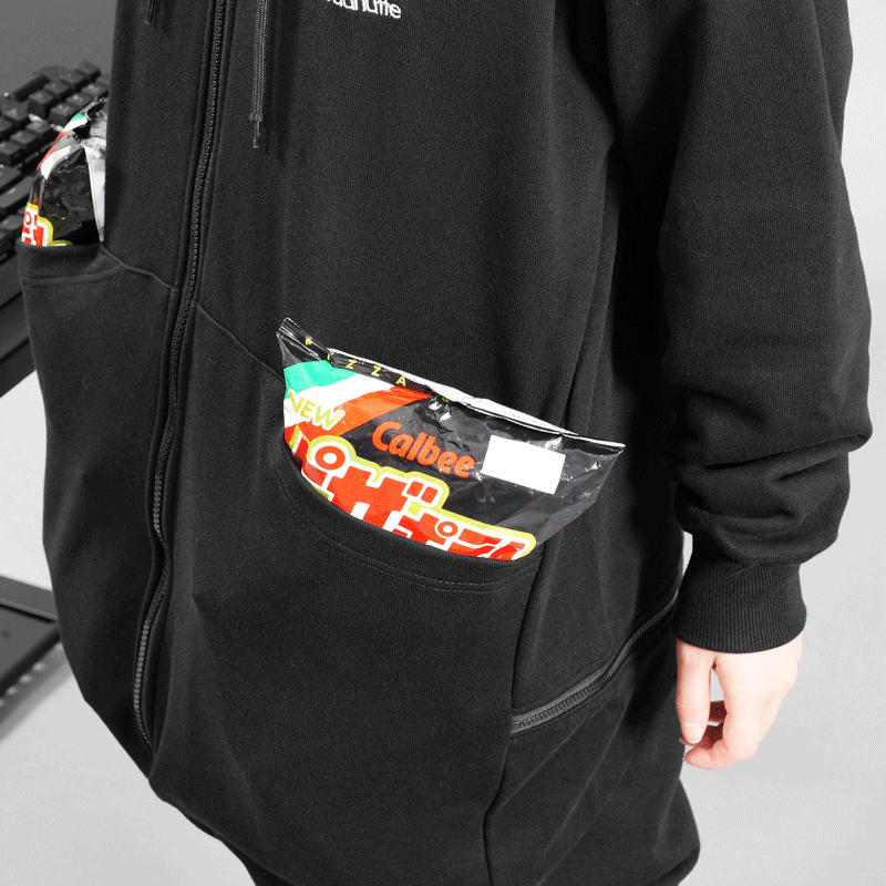 バウヒュッテの「ゲーミング着る毛布」に通年仕様の全身スウェットが登場_017