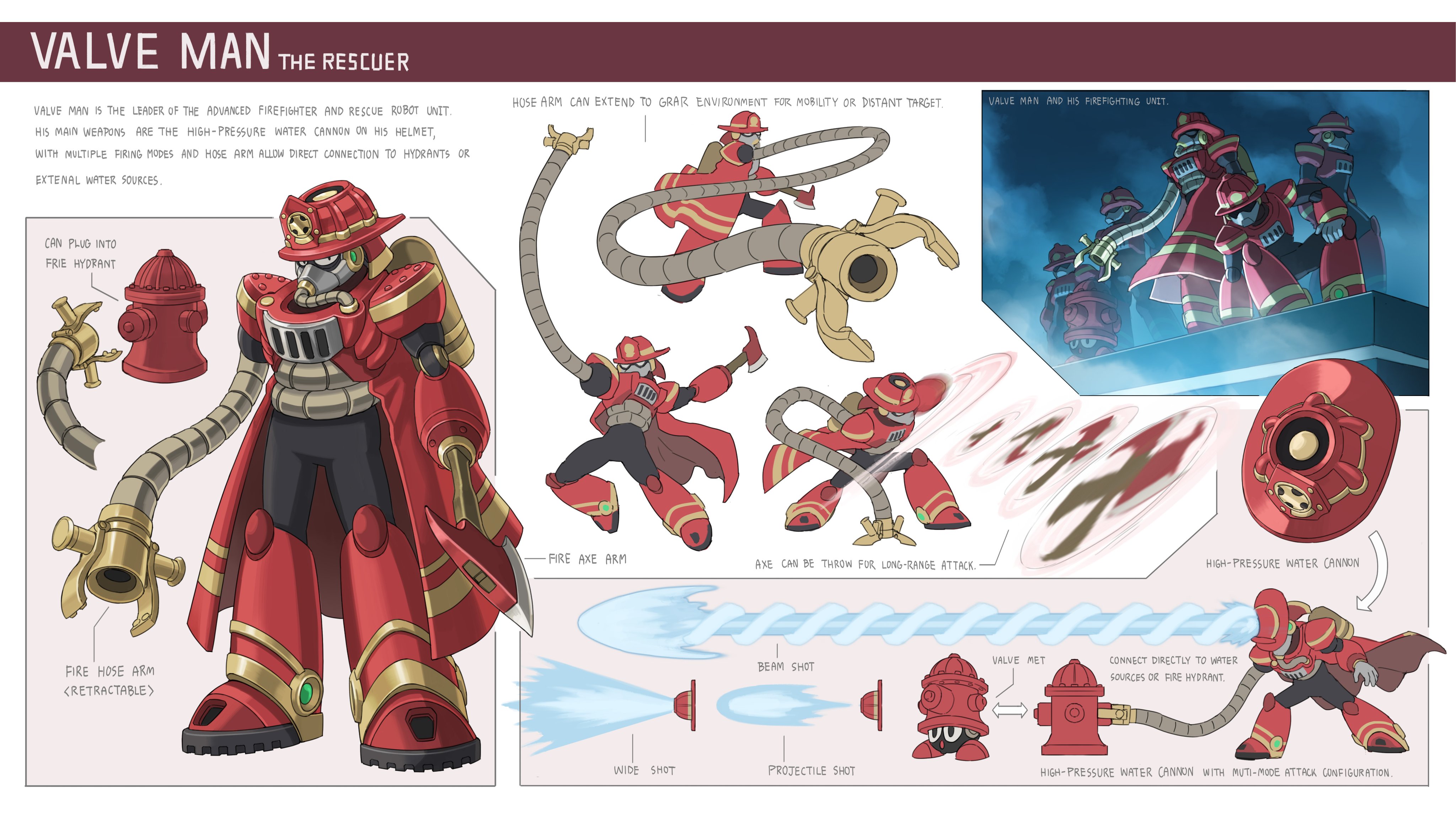 『ロックマン』シリーズ最新作『ロックマン: デュアル オーバーライド』のボスキャラデザインコンテスト優秀作品6体が公開_006