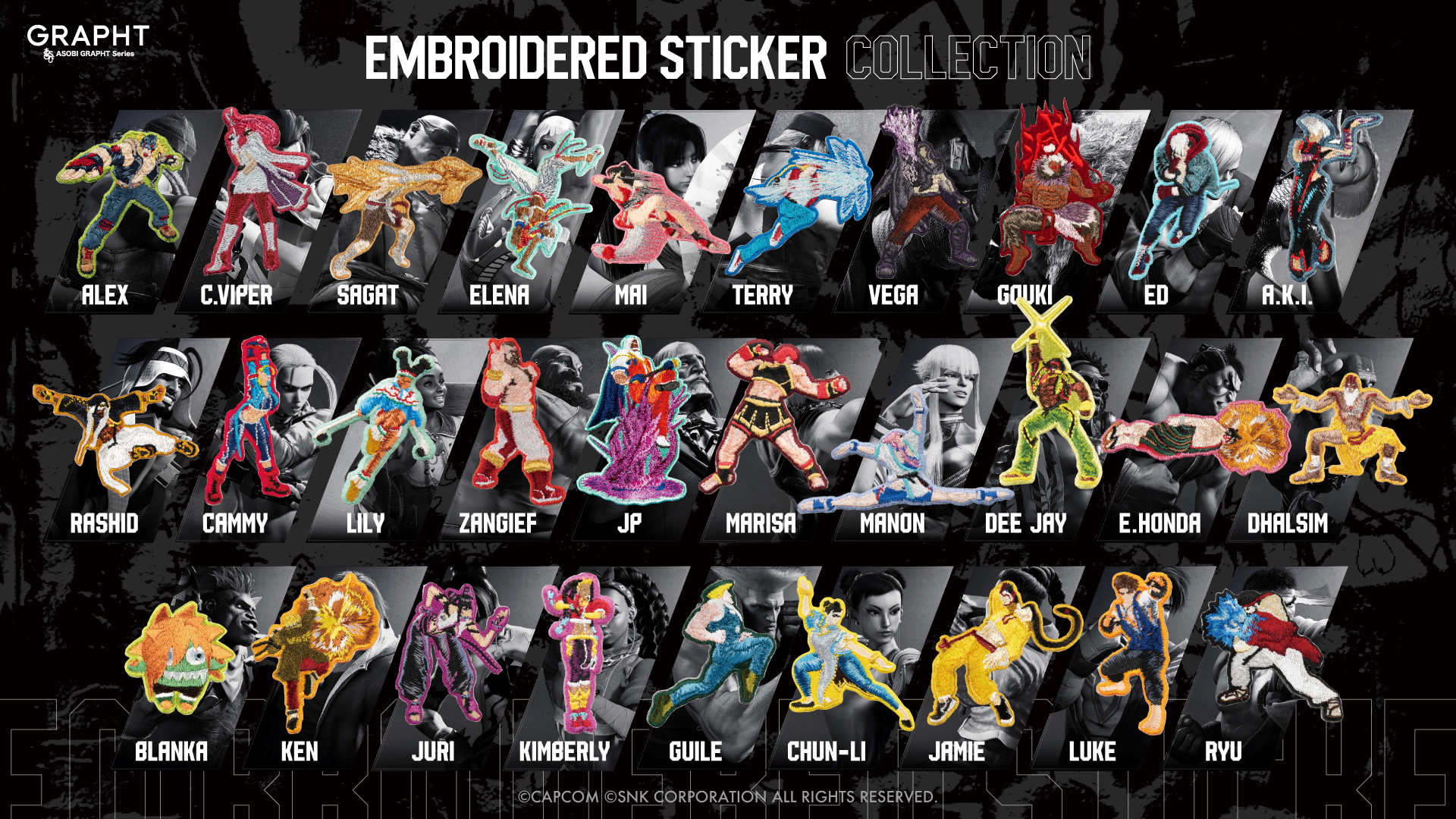 「GRAPHT」と『ストリートファイター6』との新作コラボレーションアイテム、および「真豪鬼米2026」が発売_035