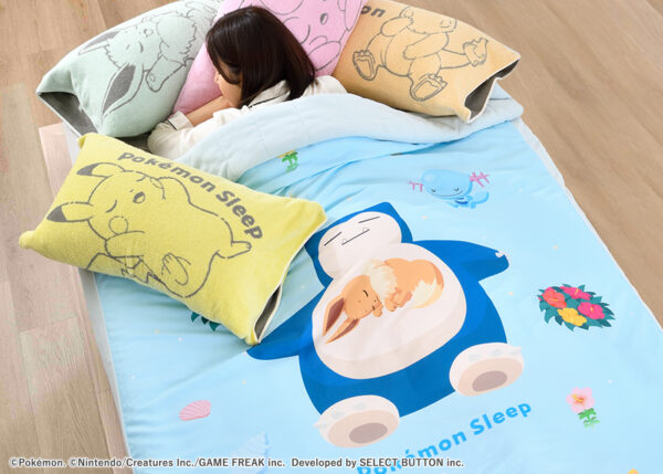 昭和西川と、『ポケモンスリープ』とのコラボ商品第2弾で、春夏アイテムが登場_006