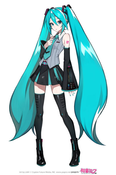 『初音ミク V6』のパッケージイラストが公開。イラストレーターのLAM氏が担当_006