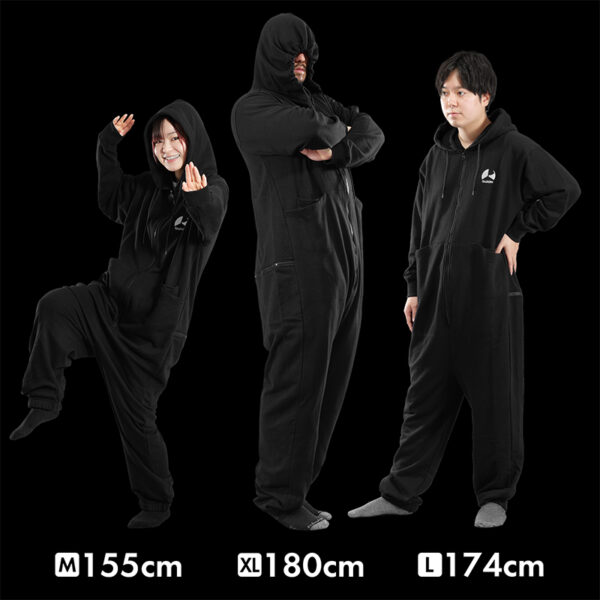 バウヒュッテの「ゲーミング着る毛布」に通年仕様の全身スウェットが登場_023