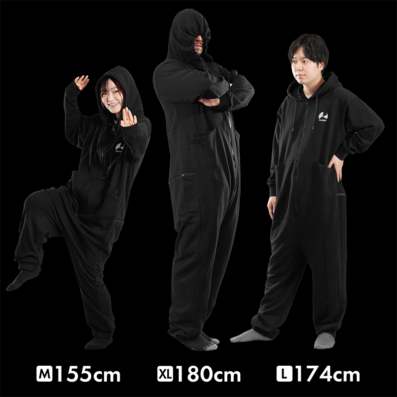 バウヒュッテの「ゲーミング着る毛布」に通年仕様の全身スウェットが登場_004