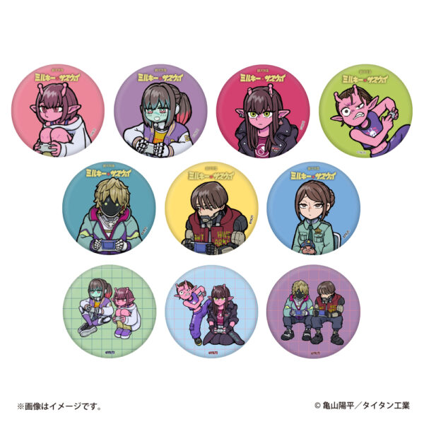 『銀河特急 ミルキー☆サブウェイ』とヴィレヴァンのコラボグッズ第2弾が発売決定！_006