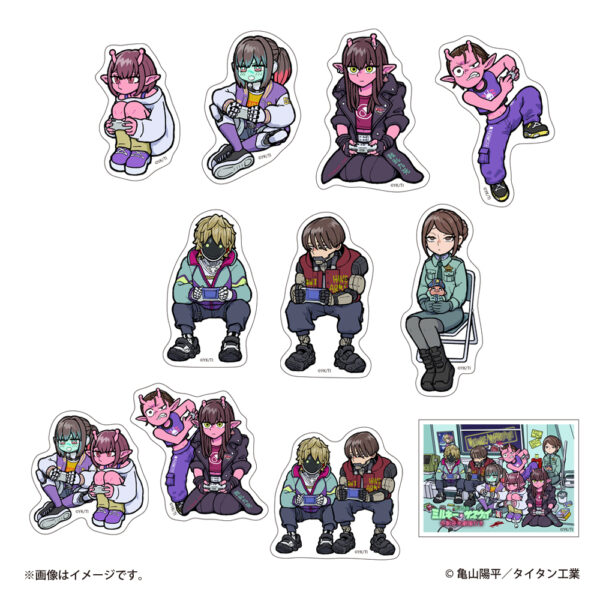 『銀河特急 ミルキー☆サブウェイ』とヴィレヴァンのコラボグッズ第2弾が発売決定！_017