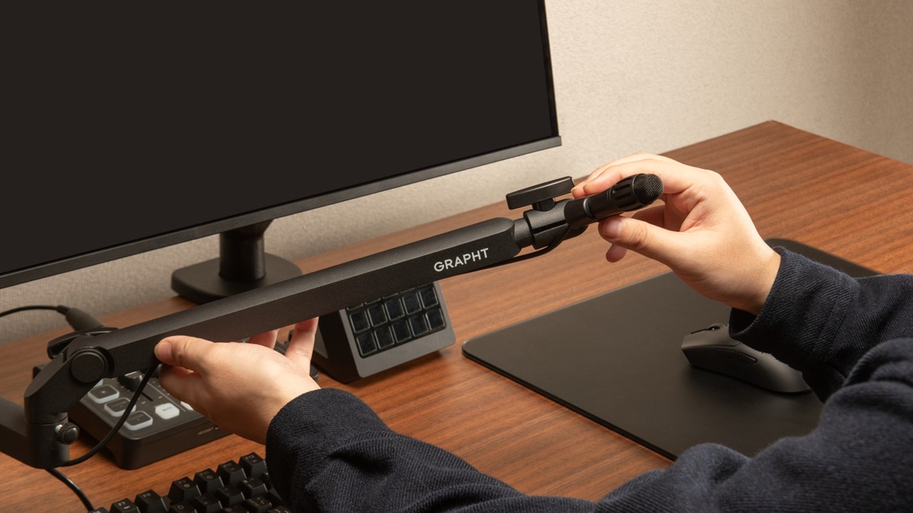 GRAPHTより超小型コンデンサーマイク『GRAPHT Compact-Mic XLR Streamer Edition』が登場_003