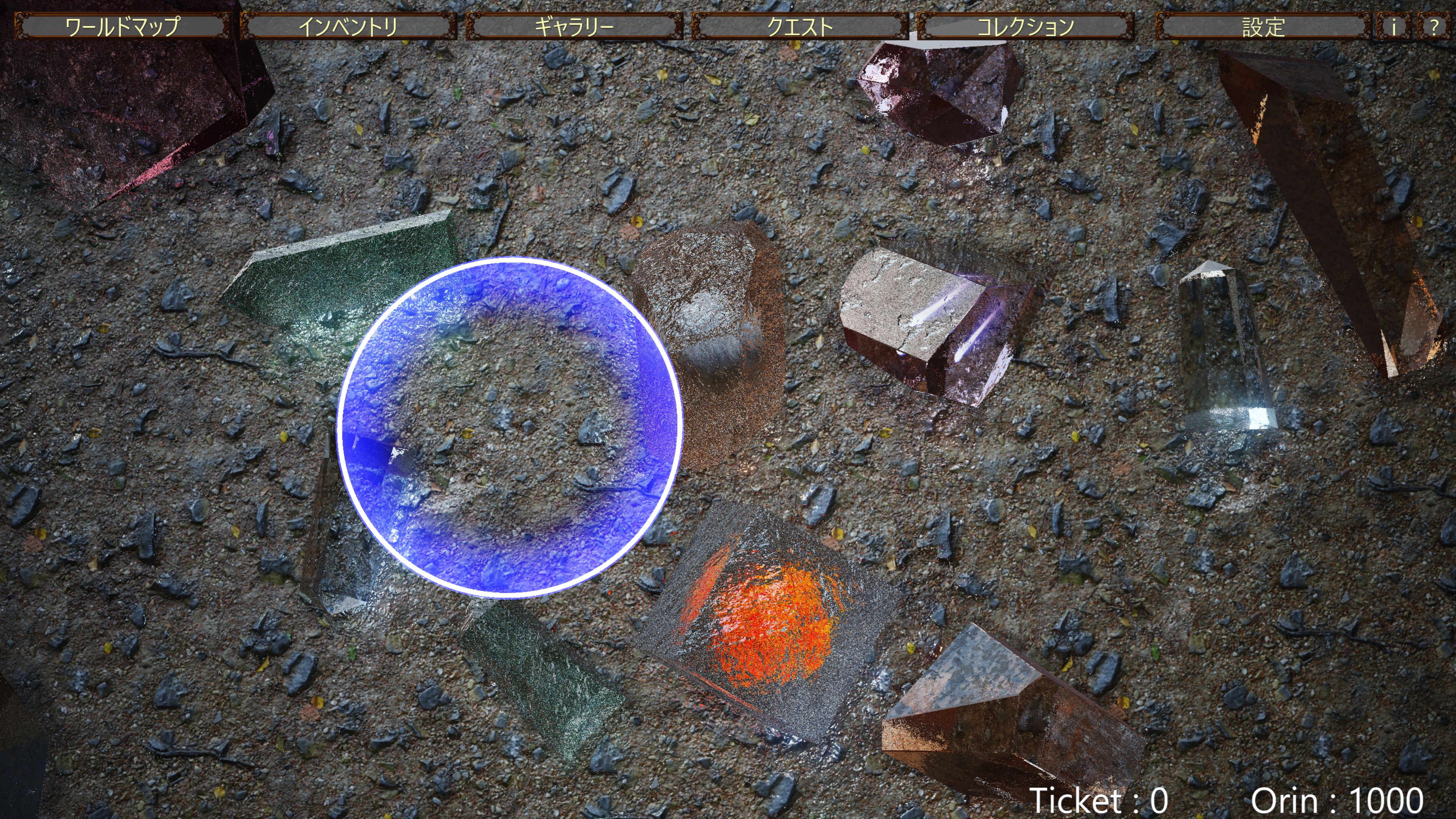 『RigidGems Museum』4月8日発売へ。自分で採掘・加工した宝石をコレクションできるゲーム_002