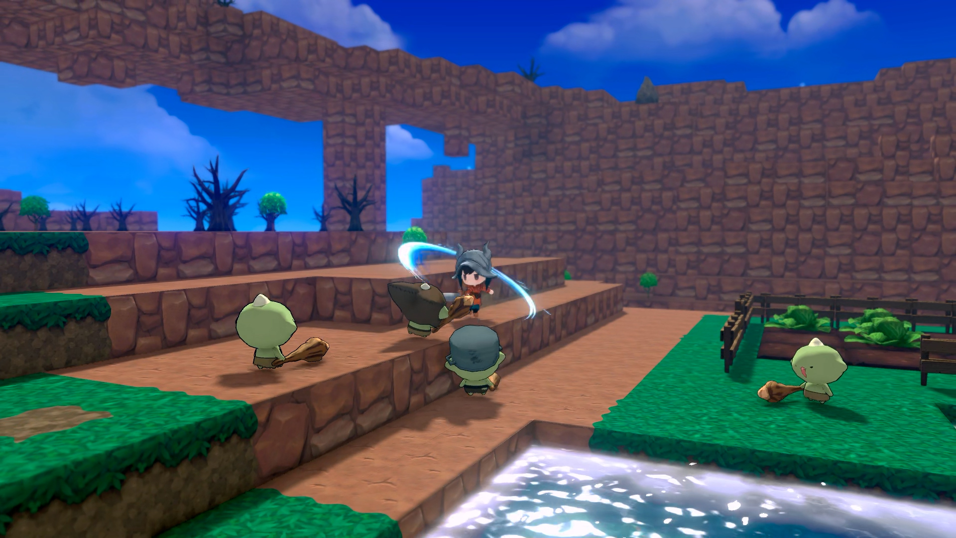 『ワロタ、俺の家のとなり魔王城www』発表。“魔王城のとなり”で村づくりをするアクションRPG_003