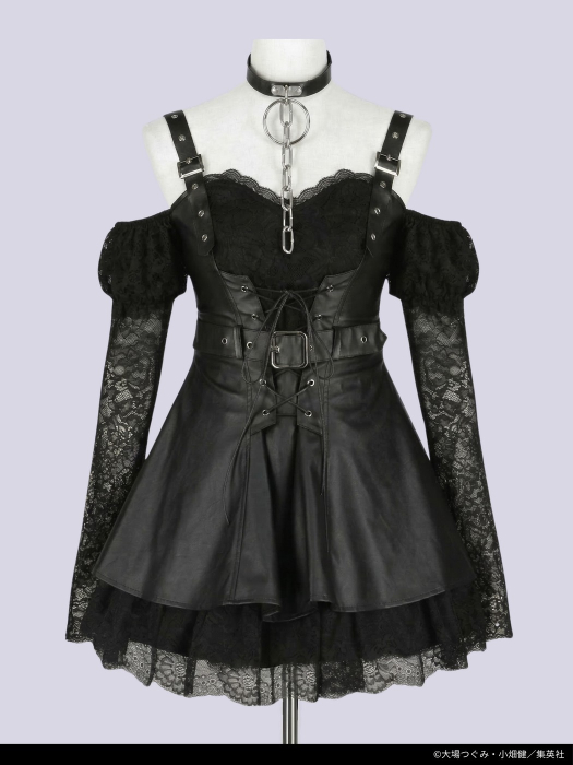 『DEATH NOTE』のキャラクター「弥海砂」の世界観を落とし込んだコラボアパレルがQOOZAより登場
_001