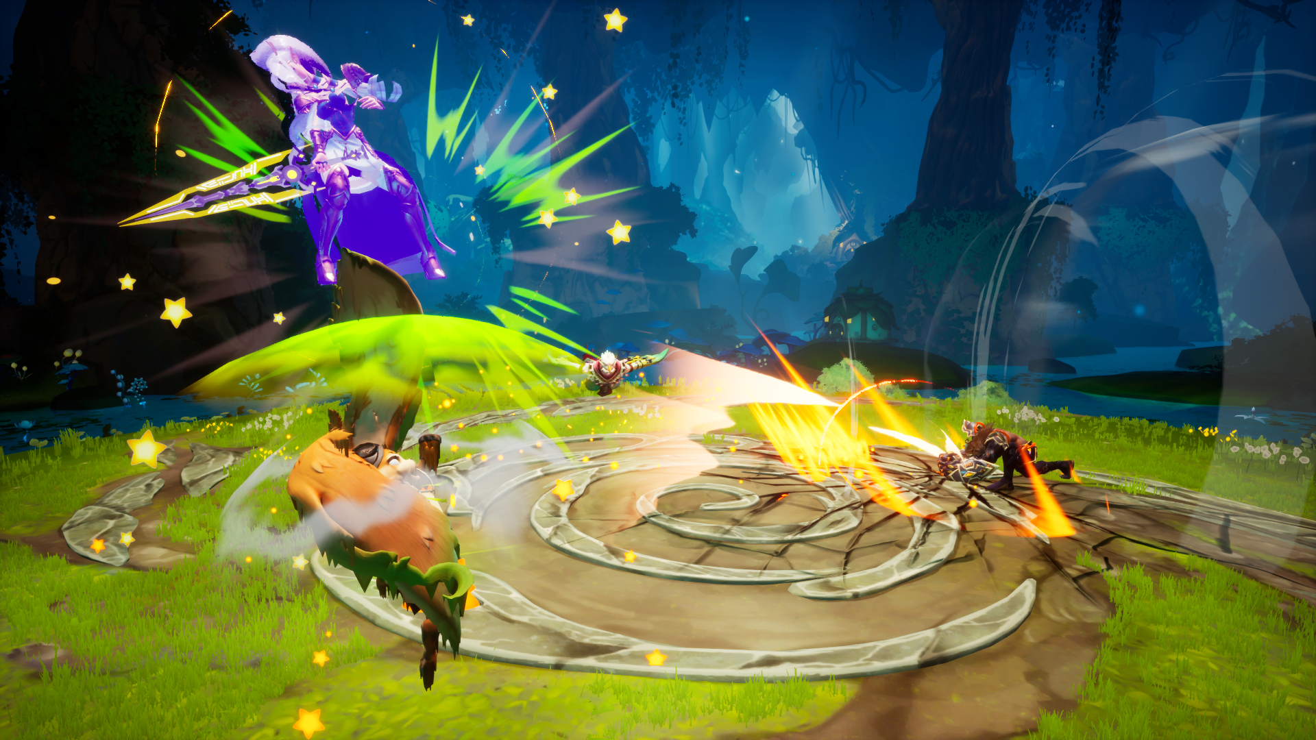 『BLAST BLADE』が開発中。敵を“ステージ外”に吹き飛ばして勝利を目指す3D格闘ゲーム_001