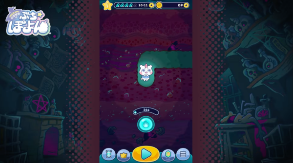 レベルファイブのスマホ向け新作パズルゲーム『幻想世界のぷちぽよん』発表_003