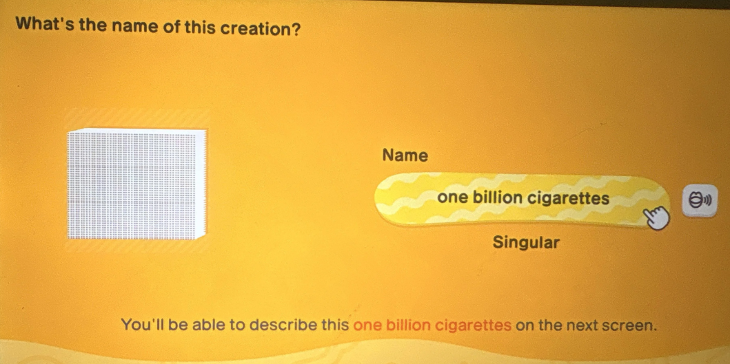 『トモコレ』で「超リアルなタバコ1本」を描く猛者が現る。投稿者は「私の島の特産品」と一言、海外SNSで話題に_002