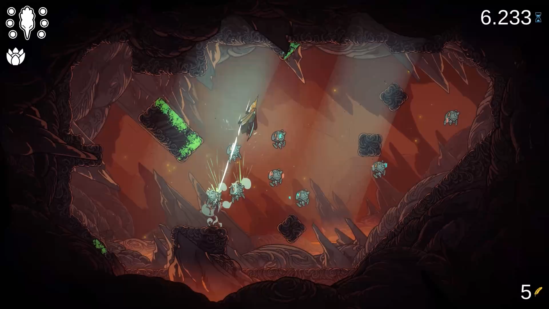 『Feather’s Edge』Steam向けに配信予定。鳥の戦士が世界崩壊前に塔の頂点を目指すメトロイドヴァニア_004