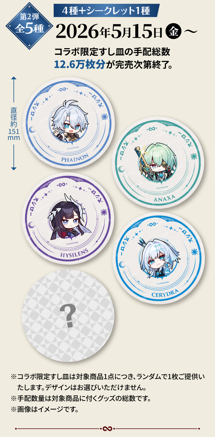 『崩壊：スターレイル』と「スシロー」のコラボが4月27日より開催決定_006