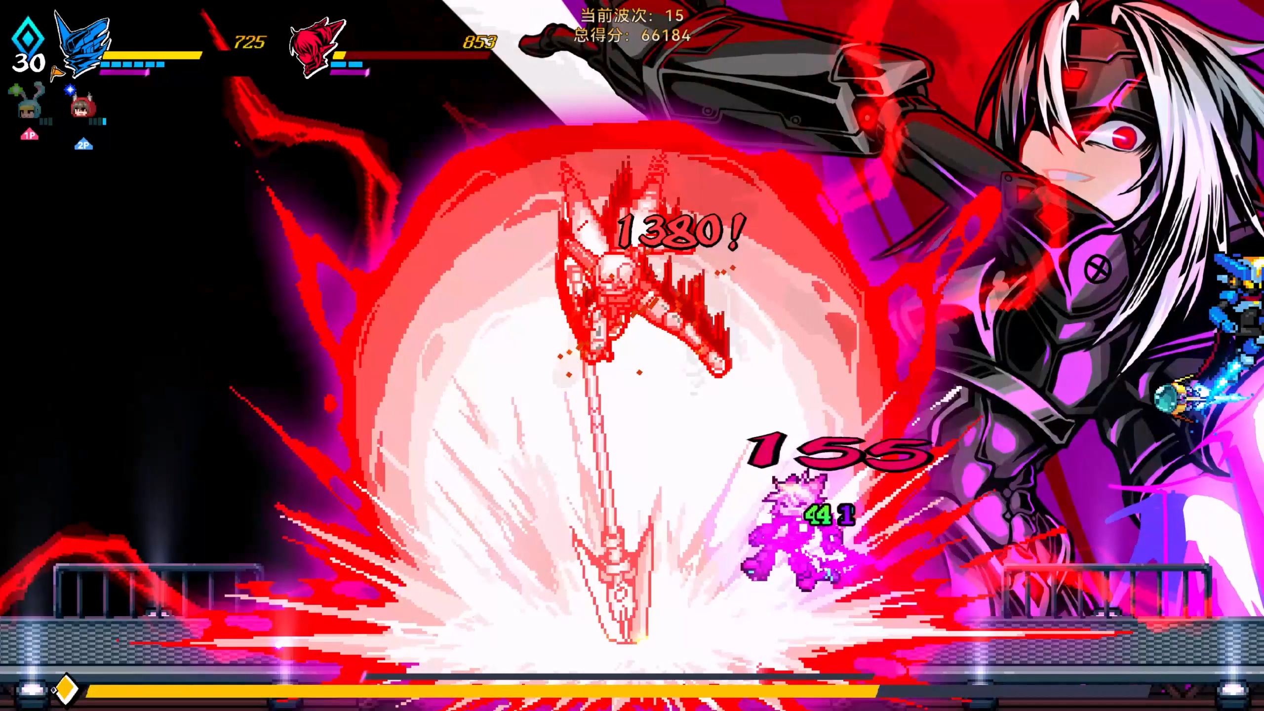 『ロックマン』に影響を受けたローグライク2Dアクション『超アロイクラッシュ』早期アクセス版が配信開始_004