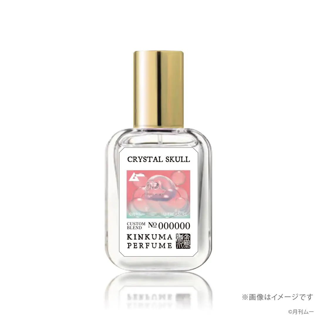 「ミイラ」や「土偶」がまさかの香水になって登場。雑誌『ムー』が監修した「ミイラ」「遮光器土偶」「クリスタル・スカル」の全3種のフ_007