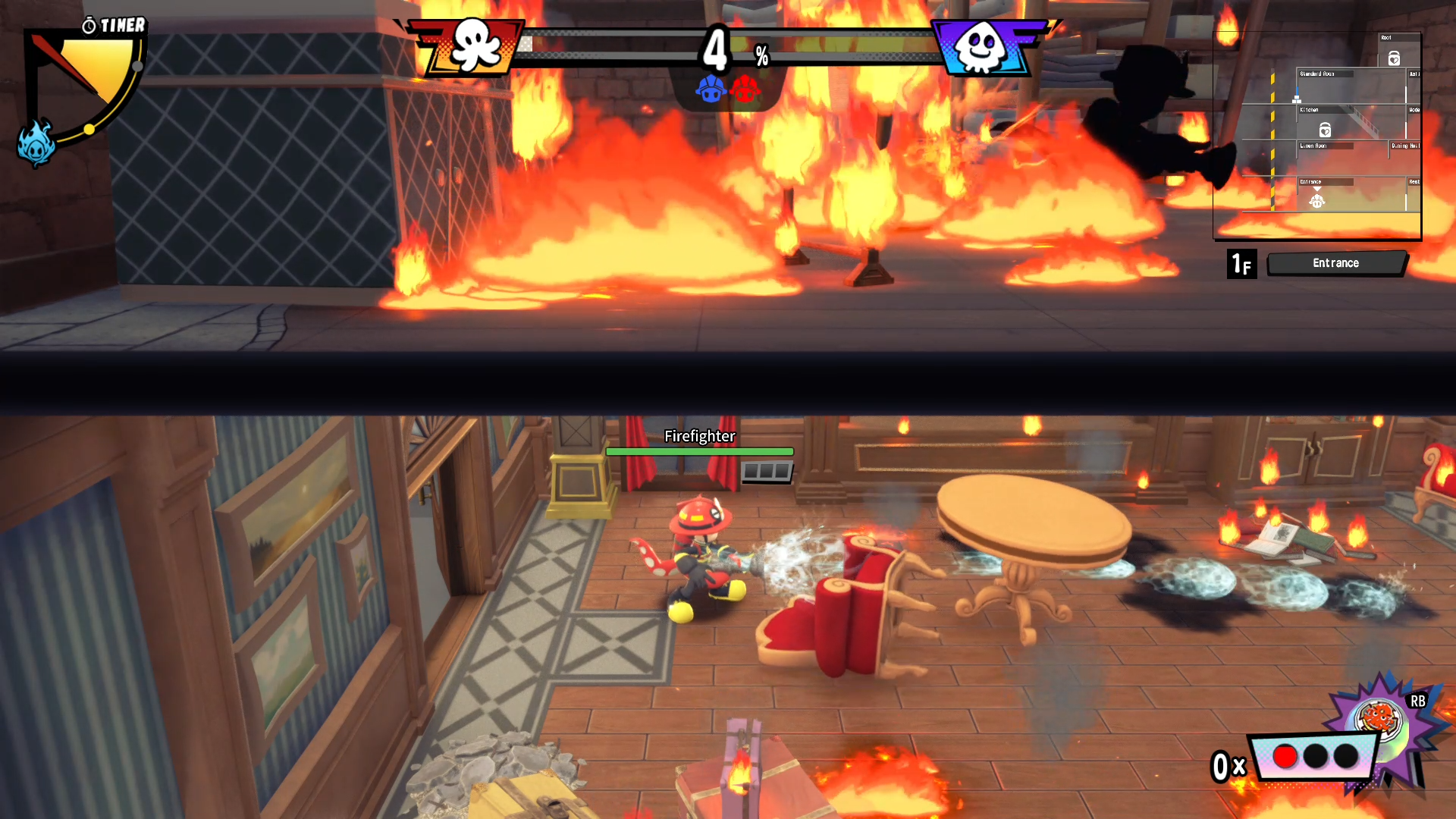 消防士に紛れ込む敵を探す人狼系アクションゲーム『OCTOPinbs』Steamにて5月12日に発売決定_003