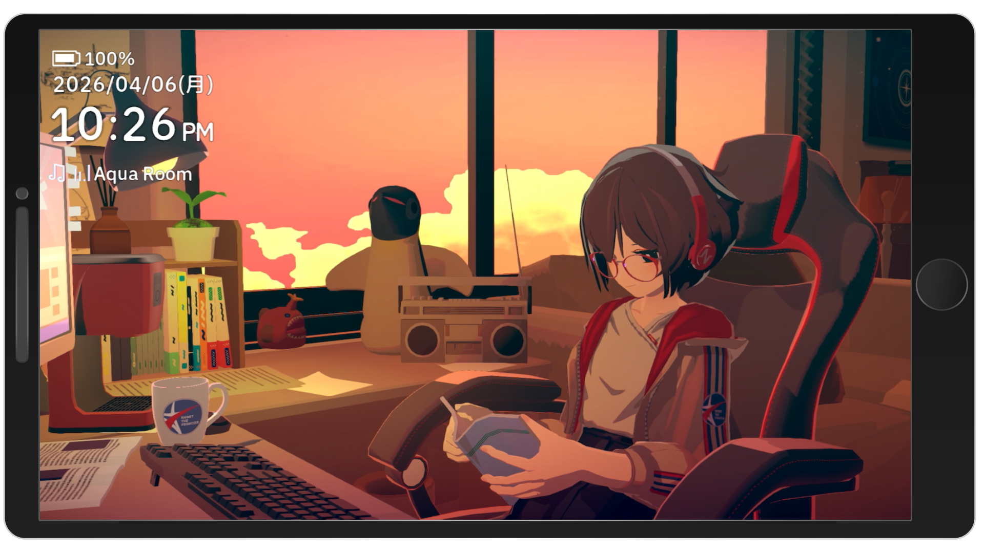 『Chill with You：Lo-Fi Story』スマホ版が配信開始。PC版との連携や壁紙モードなどの新機能も搭載_002