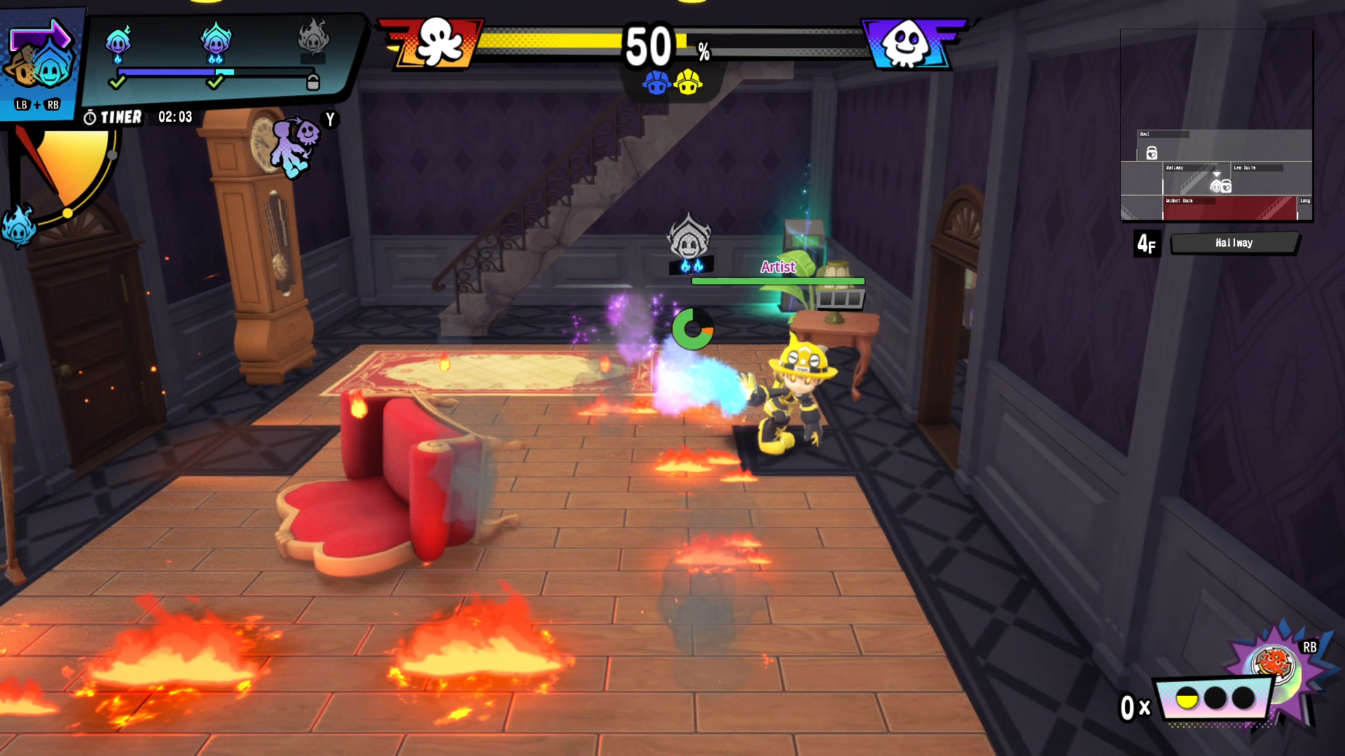 消防士に紛れ込む敵を探す人狼系アクションゲーム『OCTOPinbs』Steamにて5月12日に発売決定_004