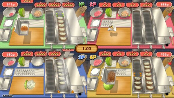 『作って！餃子』最大4人で餃子を焼きまくる料理アクションがSteam/Nintendo Switchで本日発売_002