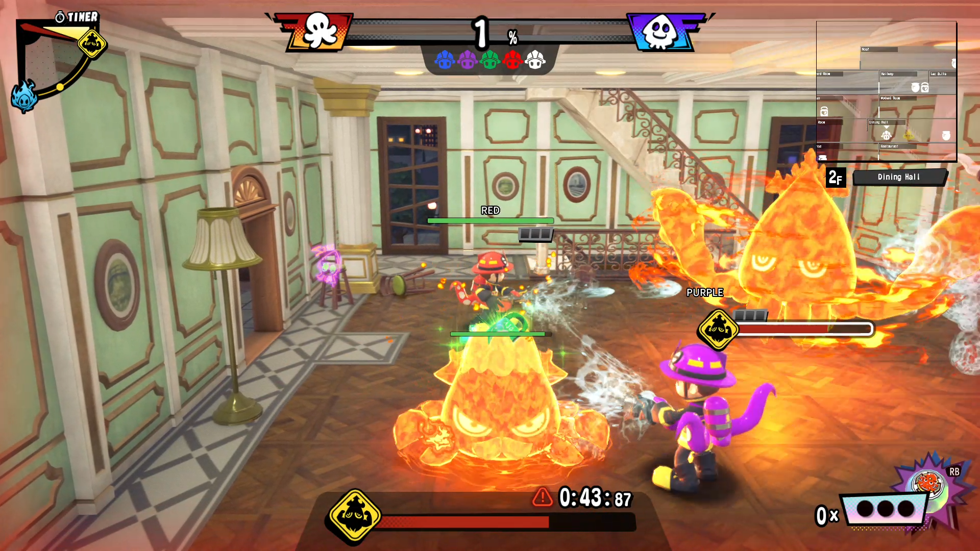 消防士に紛れ込む敵を探す人狼系アクションゲーム『OCTOPinbs』Steamにて5月12日に発売決定_001