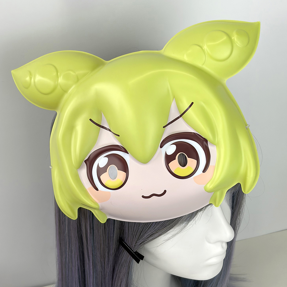 「ずんだもんお面」が5月に発売予定。ニコニコ超会議にて先行販売が実施_001