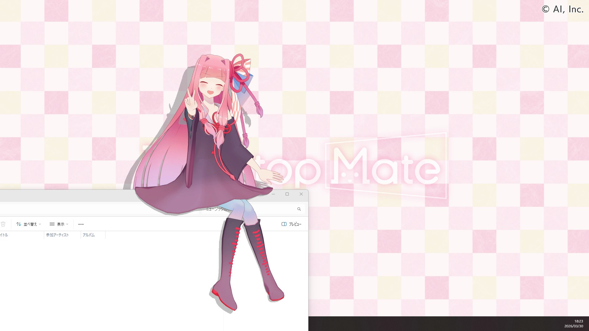 『Desktop Mate』琴葉姉妹DLC本日発売。コンビアクション搭載_016