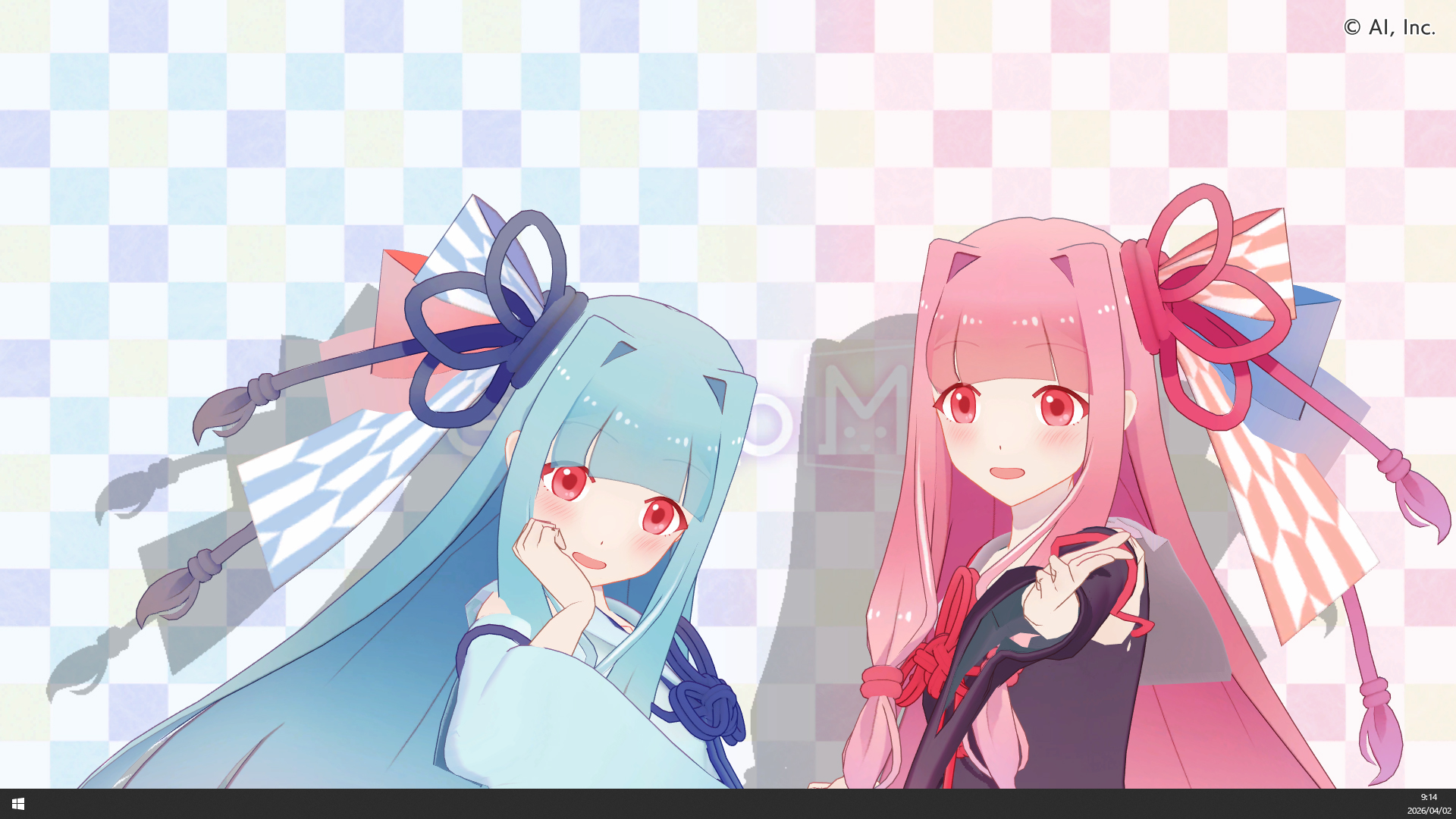 『Desktop Mate』琴葉姉妹DLC本日発売。コンビアクション搭載_001