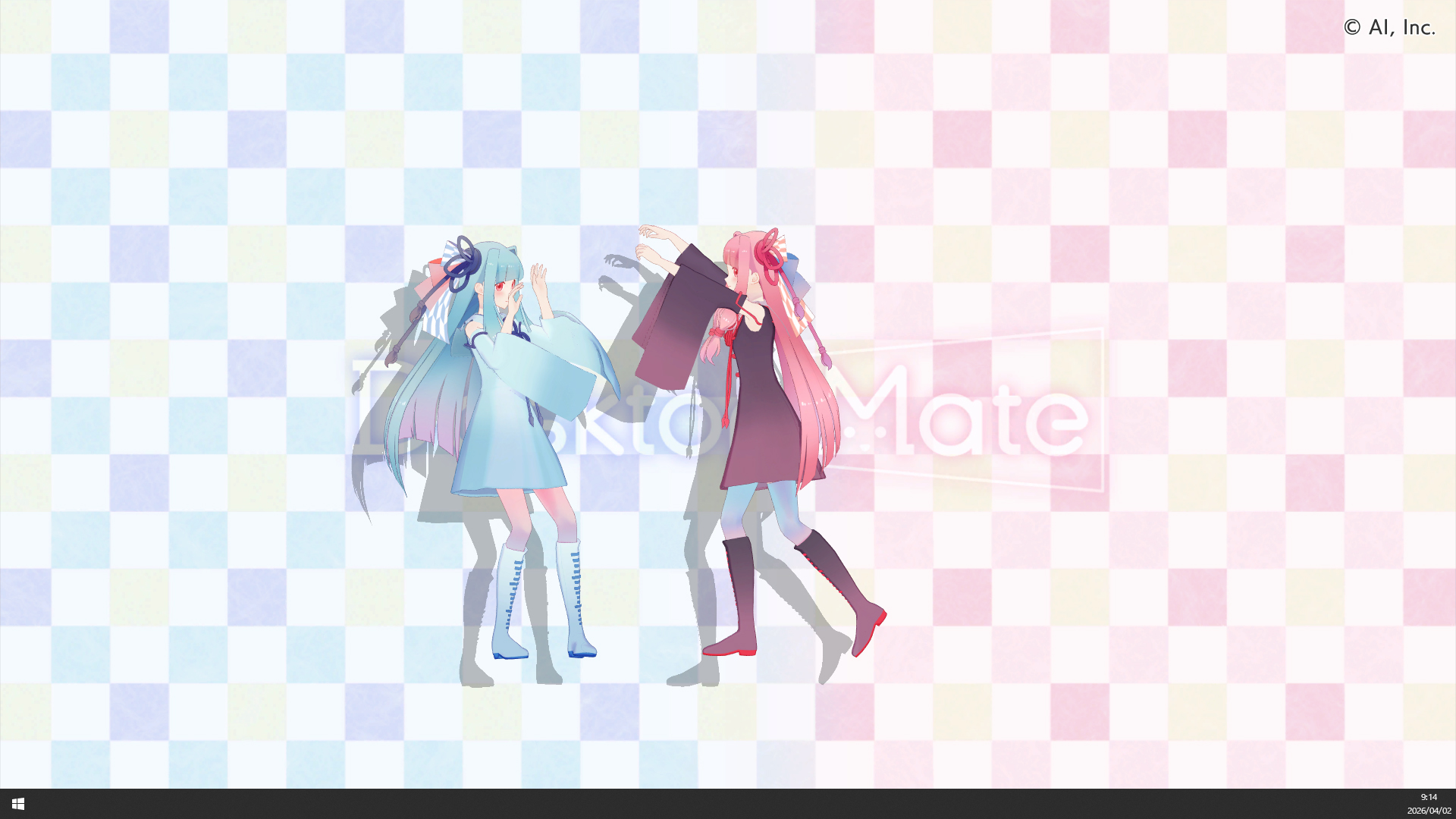 『Desktop Mate』琴葉姉妹DLC本日発売。コンビアクション搭載_002