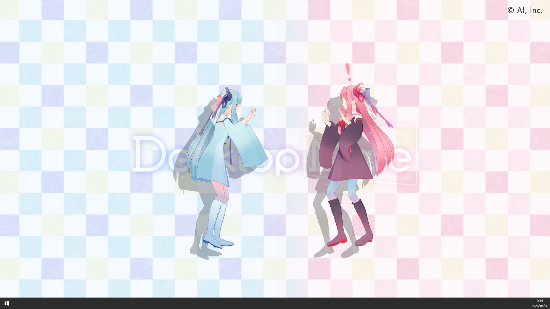 『Desktop Mate』琴葉姉妹DLC本日発売。コンビアクション搭載_010