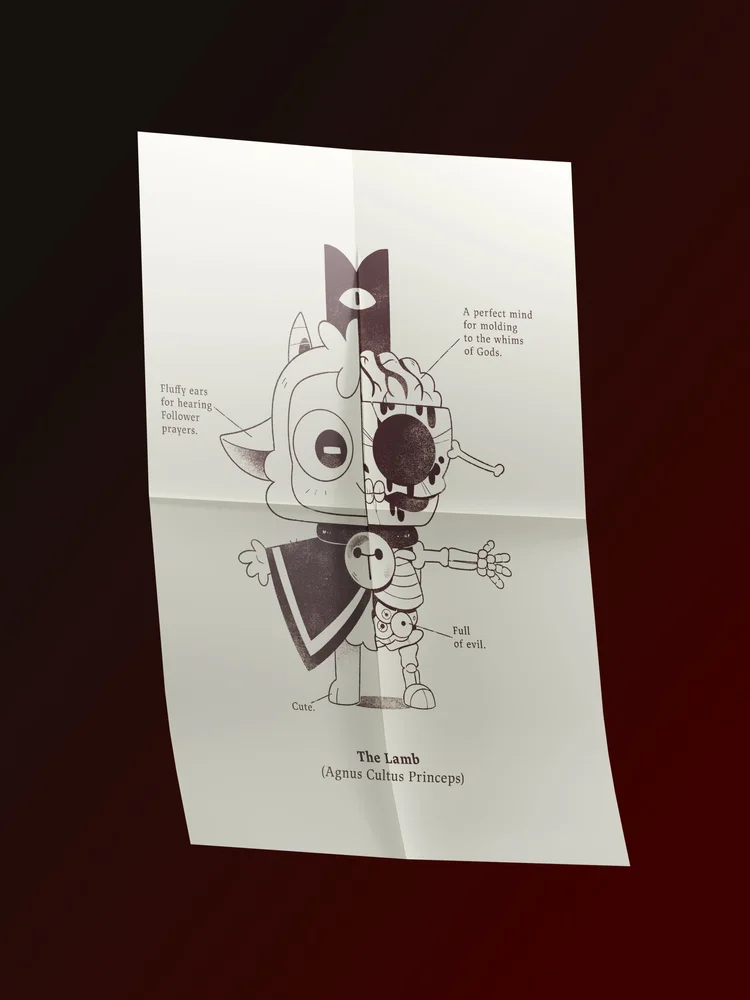 『Cult of the Lamb』のアートワークを集めた書籍が発売決定_002