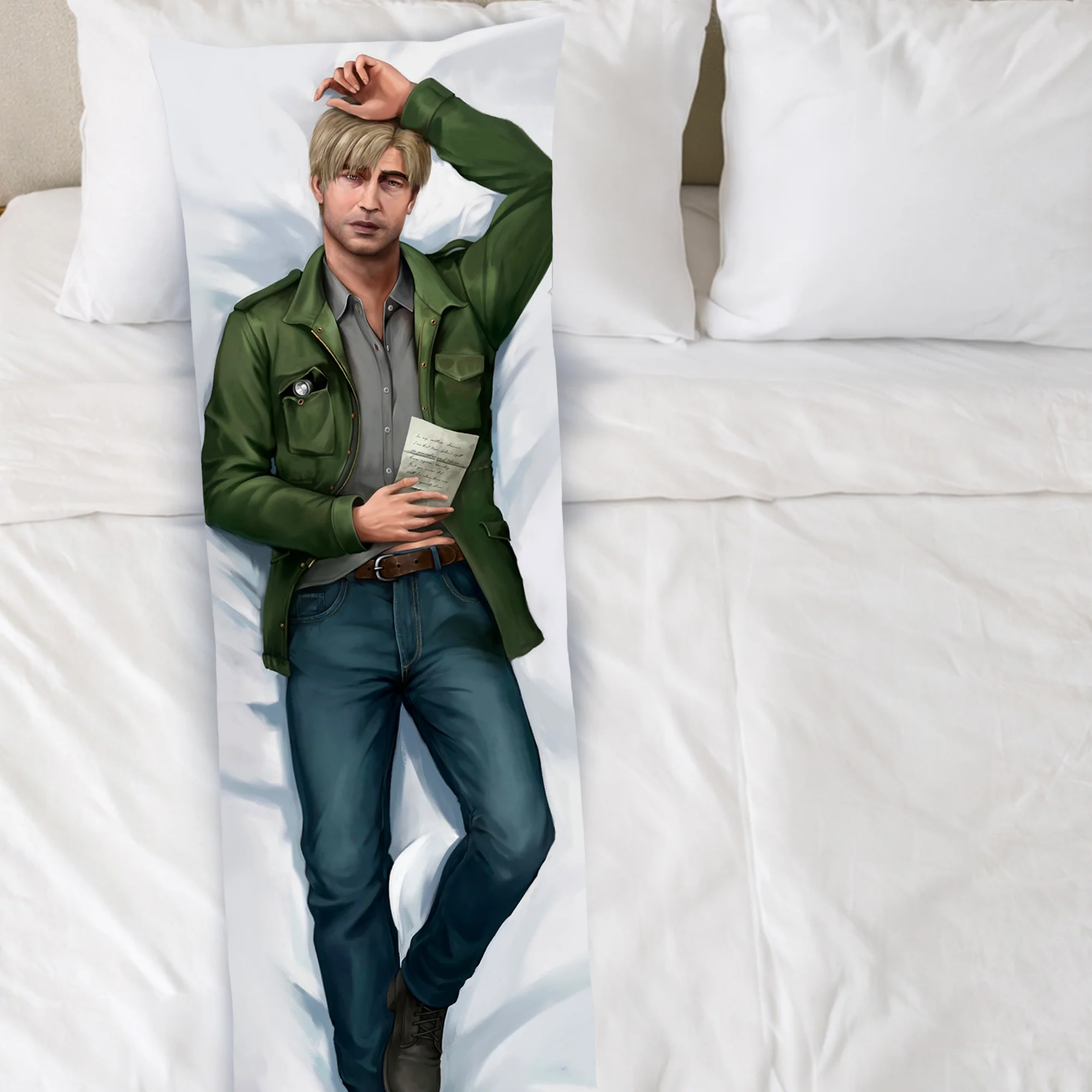 「『サイレントヒル2』の主人公「ジェイムス・サンダーランド」抱き枕」が1週間限定で予約受付中_001