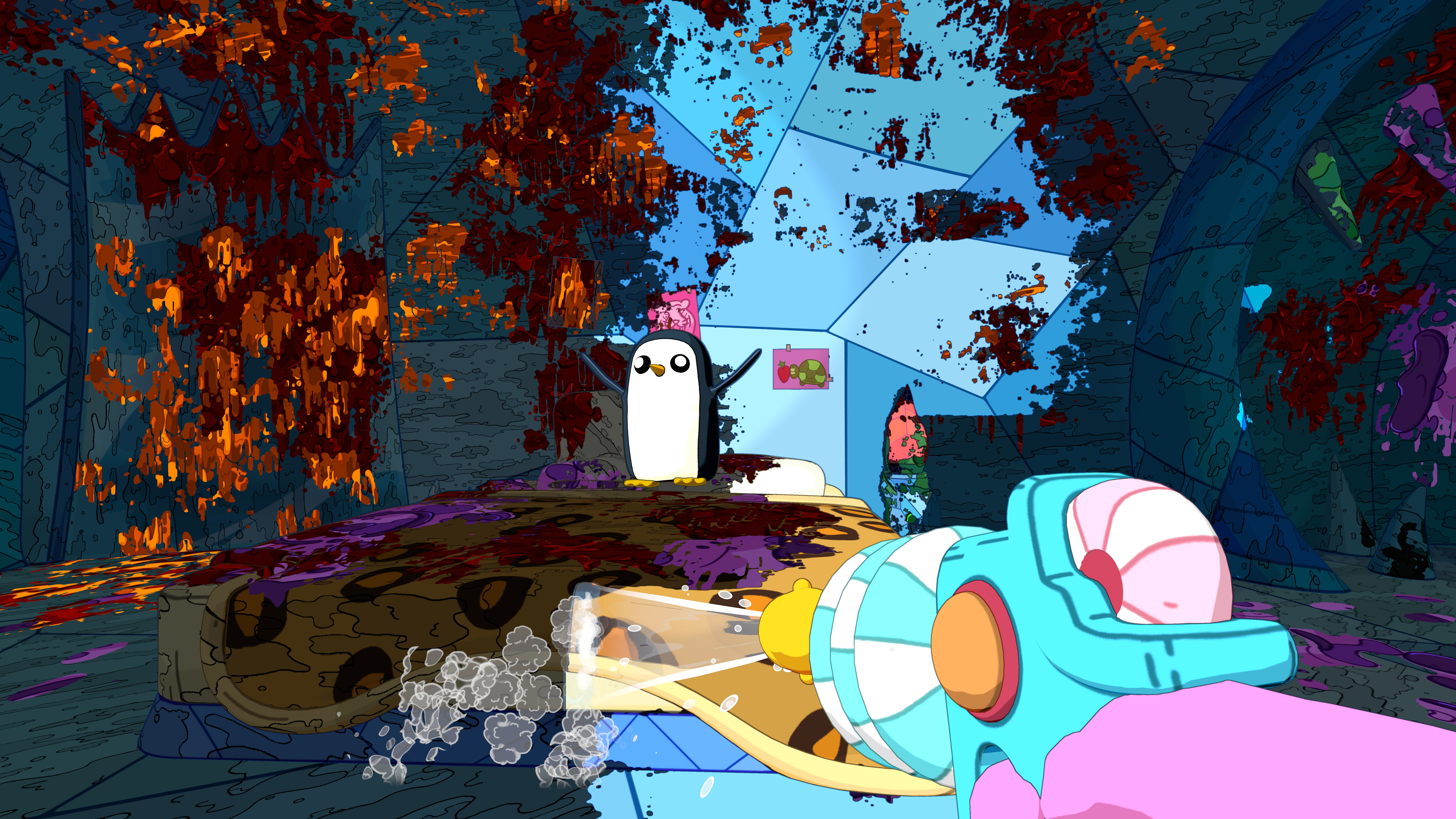 『パワーウォッシュシミュレーター2』初DLC『アドベンチャー・タイム』のスペシャルパックが配信開始_002