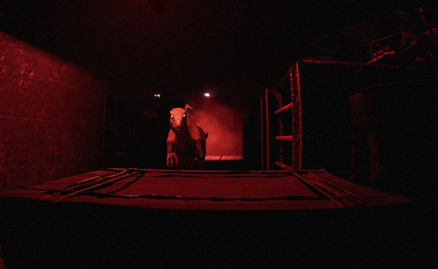 恐竜のような獣から隠れて研究所を調査するホラーゲーム『D-Extinction』が面白そう_002