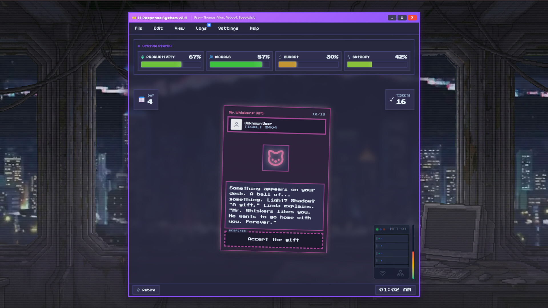 【社畜】ITサポート業務の地獄を体験できるホラーゲーム『I.T. Never Ends』が苦しすぎる_012